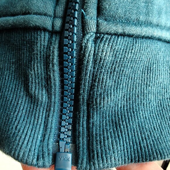 Athleta Blue Triumph Hoodie Zip Up Jacket - M - Picture 11 of 16